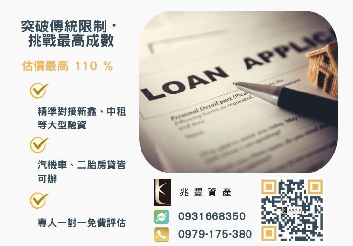 彰化中小企業貸款成數最高-兆豐資產不看單一信用評分，彰化房屋與車輛資產價值最大化。