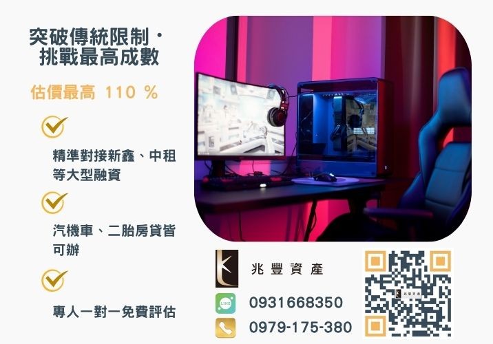 彰化中小企業貸款成數最高-兆豐資產不看單一信用評分，彰化房屋與車輛資產價值最大化。