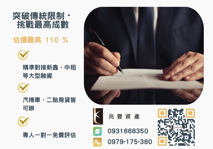 彰化中小企業貸款成數最高-兆豐資產-不看單一信用評分，彰化房屋與車輛資產價值最大化。