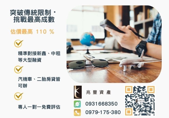 彰化企業融資額度成數大突破 彰化中小企業貸款成數最高-兆豐資產不看單一信用評分,彰化房屋與車輛資產價值最大化。