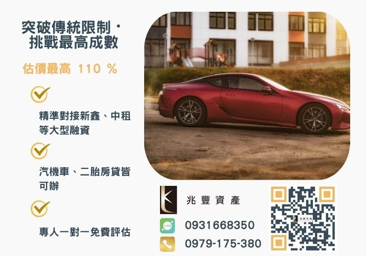 彰化企業融資額度成數大突破 彰化中小企業貸款成數最高-兆豐資產-不看單一信用評分,彰化房屋與車輛資產價值最大化。
