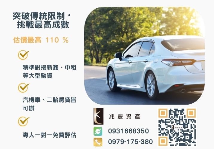 彰化企業融資額度成數大突破 彰化中小企業貸款成數最高-兆豐資產-不看單一信用評分,彰化房屋與車輛資產價值最大化。