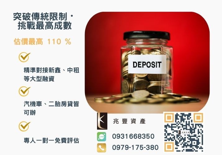 彰化中小企業貸款成數最高-兆豐資產-不看單一信用評分，彰化房屋與車輛資產價值最大化。