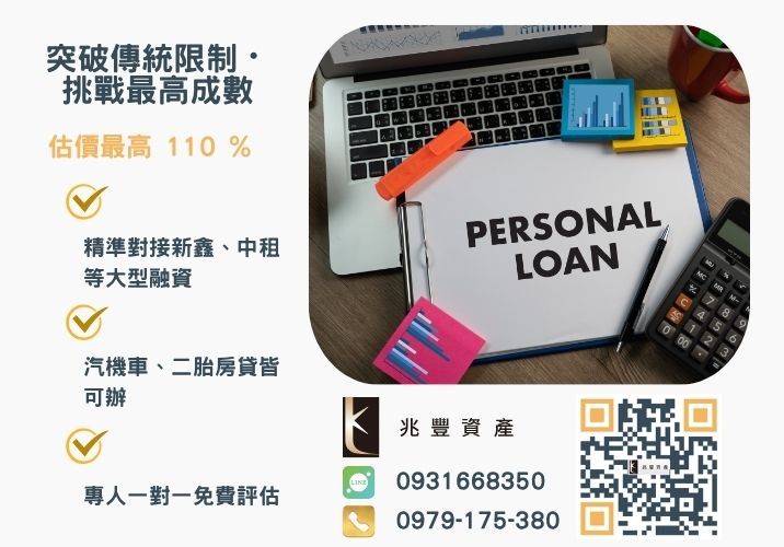 彰化中小企業貸款成數最高-兆豐資產-不看單一信用評分，彰化房屋與車輛資產價值最大化。