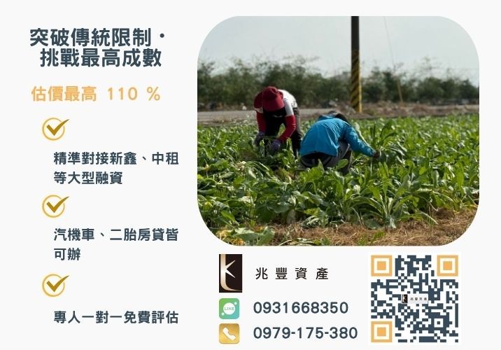 彰化企業融資額度成數大突破 彰化中小企業貸款成數最高-兆豐資產-不看單一信用評分,彰化房屋與車輛資產價值最大化。